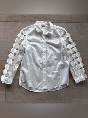 Akris Womens  Blouse, White art